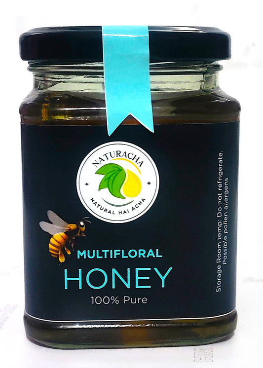 Pure Kashmiri Multifloral Honey – Filtered