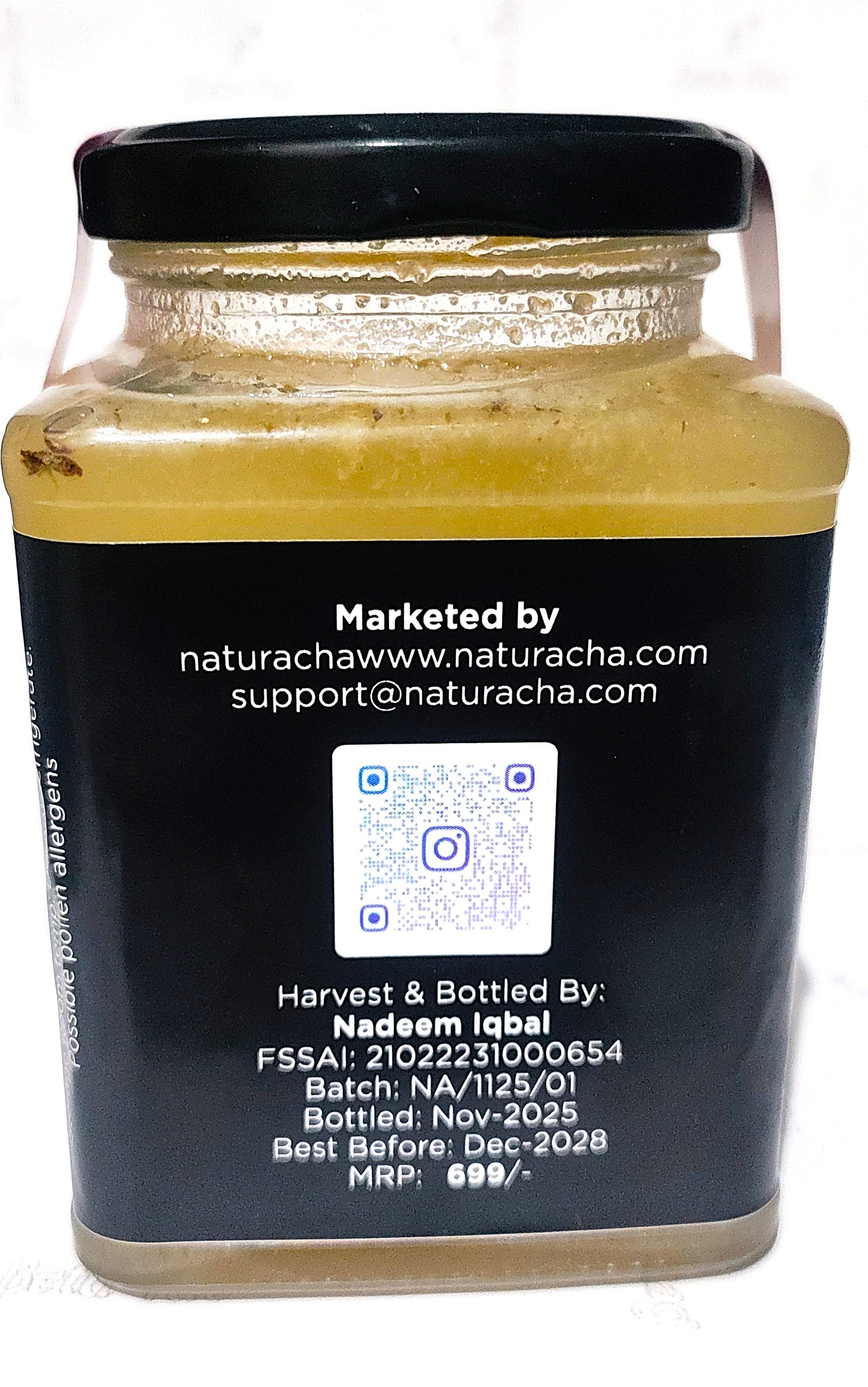Kashmiri Acacia Honey - Pure, Raw & Naturally Sweet
